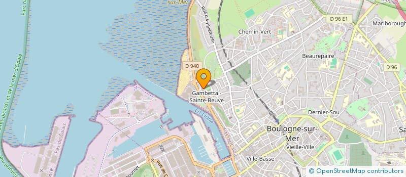 localisation de l'entreprise BRUCHET IONESCU SDF à BOULOGNE-SUR-MER
