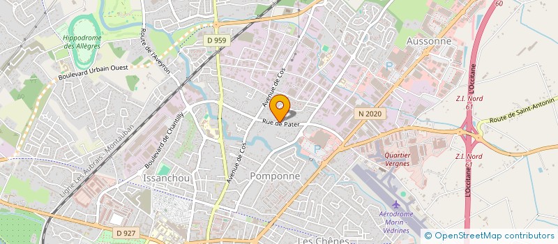 localisation de l'entreprise BRUCQUE  R ET CL.  MONTAUBAN