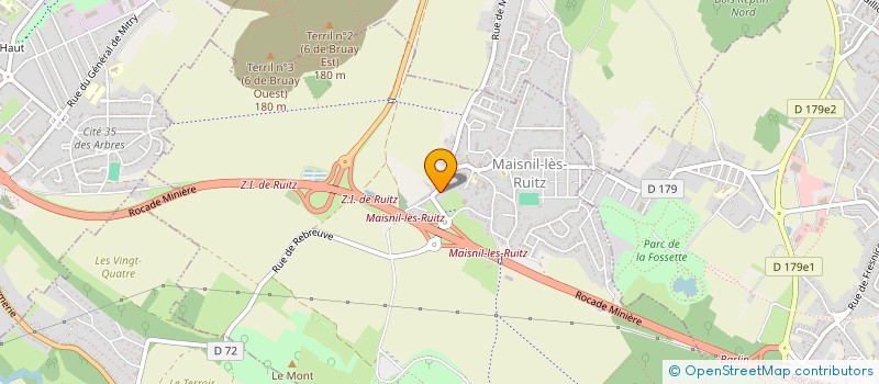 localisation de l'entreprise BRUDAM IMMO  MAISNIL-LES-RUITZ