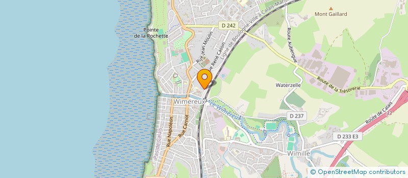 localisation de l'entreprise BRUDIA  WIMEREUX