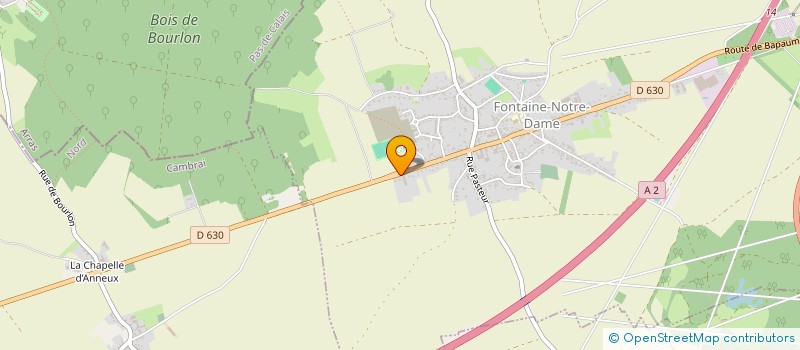 localisation de l'entreprise BRUEZ ET KUNTZ à FONTAINE-NOTRE-DAME