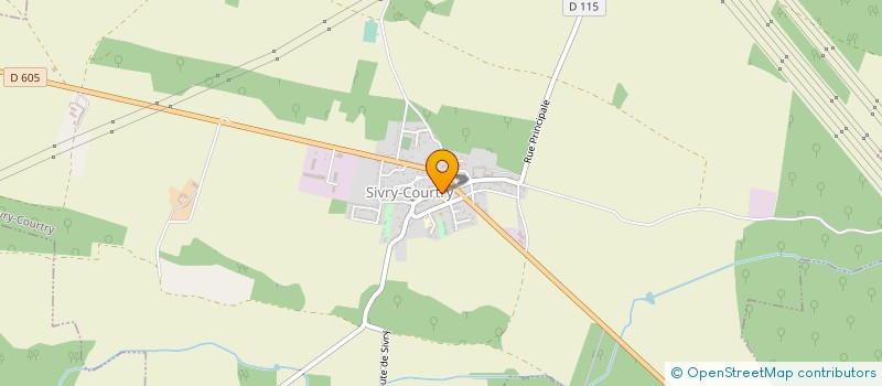 localisation de l'entreprise BRUGE VALE CONCEPT ET DESIGN  SIVRY-COURTRY
