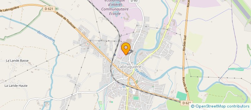 localisation de l'entreprise BRUGERIA THORE  LABRUGUIERE