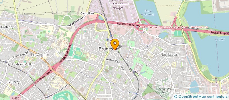 localisation de l'entreprise BRUGES CREATION TEXTILES  BRUGES