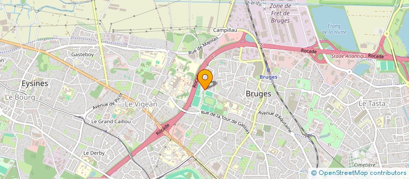 localisation de l'entreprise BRUGES RANDO PEDESTRE à BRUGES