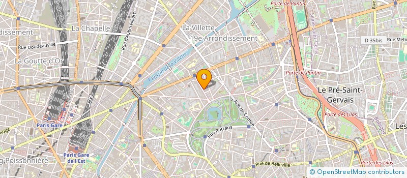 localisation de l'entreprise BRUGGE  PARIS