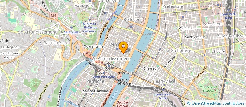 localisation de l'entreprise BRUGGI  LYON