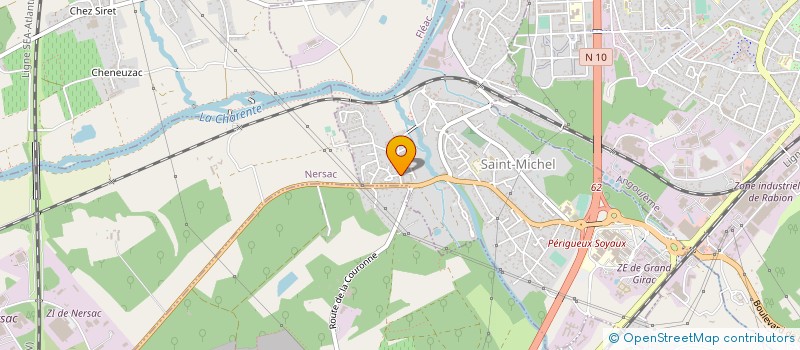 localisation de l'entreprise BRUGIER-COUTON  SAINT-MICHEL