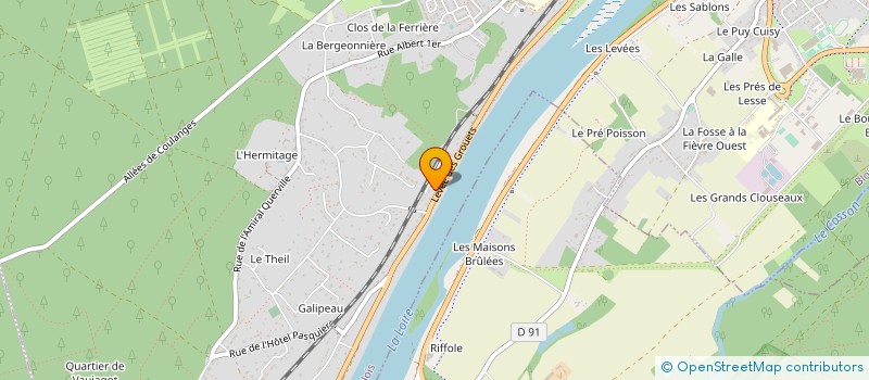 localisation de l'entreprise BRUGIERE MARC ET DEVESVRE PASCAL  BLOIS