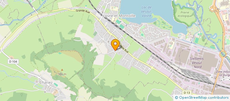 localisation de l'entreprise BRUGINA  COULEVON