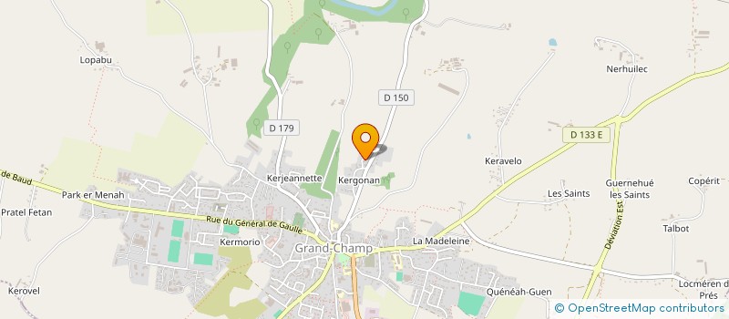 localisation de l'entreprise BRUHAT  COHADE