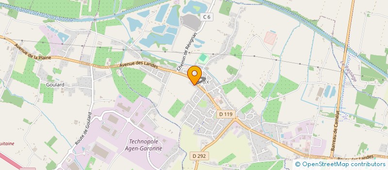 localisation de l'entreprise BRUILHOISE DE RESTAURATION à BRAX