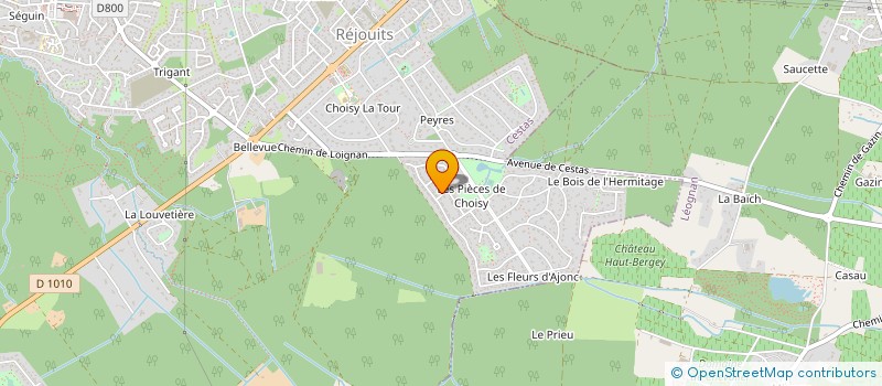 localisation de l'entreprise BRUIT ROSE MUSIC BORDEAUX CESTAS  CESTAS