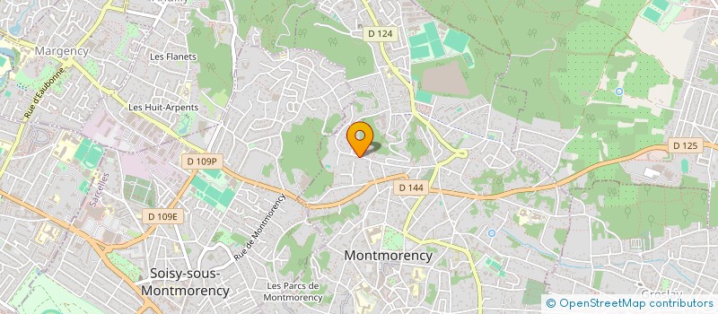 localisation de l'entreprise BRUIT ROUGE à MONTMORENCY