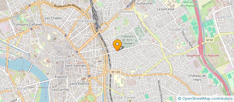 localisation de l'entreprise BRUITAL CIE  TOULOUSE