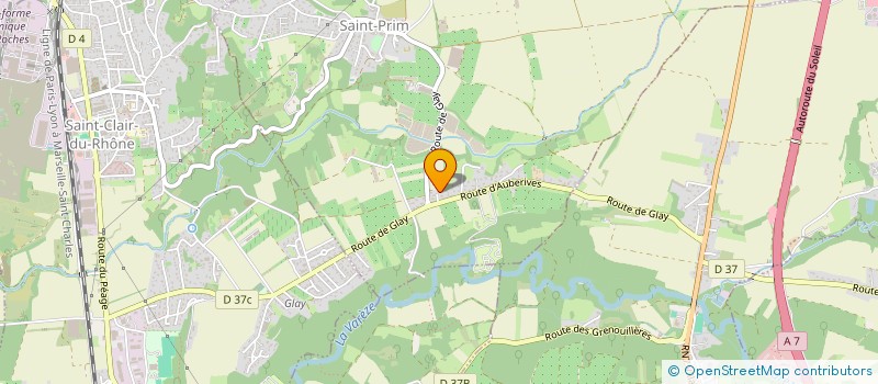 localisation de l'entreprise BRUITCOLLAGE  SAINT-PRIM