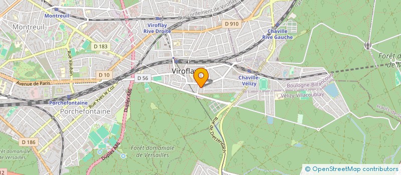 localisation de l'entreprise BRUIX  VIROFLAY