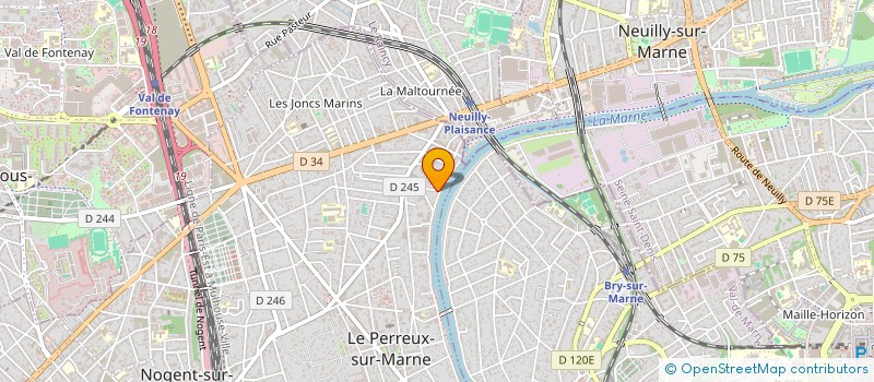 localisation de l'entreprise BRUKR CONSULTING  LE PERREUX-SUR-MARNE