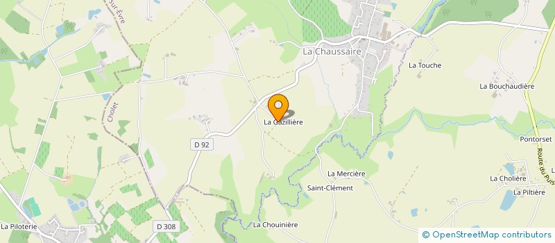 localisation de l'entreprise BRULAIRE  BEAUPREAU-EN-MAUGES