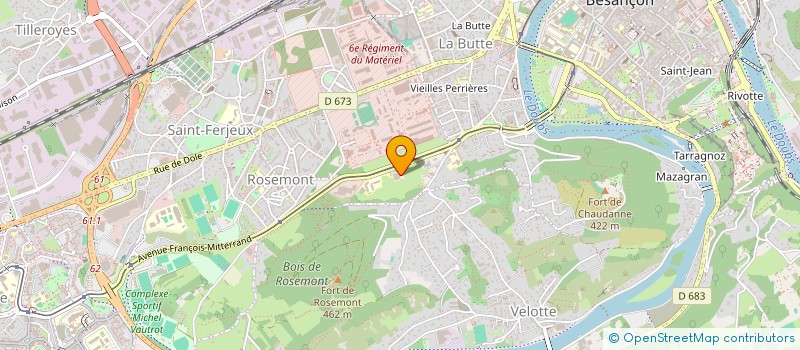 localisation de l'entreprise BRULARD ENSEMBLE à BESANCON