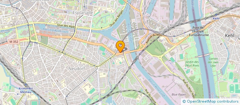 localisation de l'entreprise BRULE INDIVISION  STRASBOURG