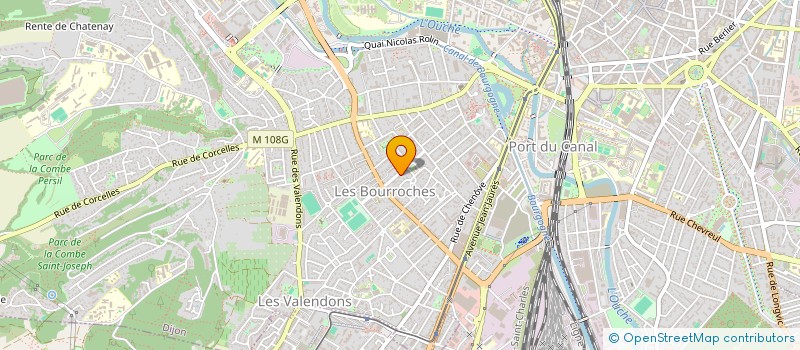 localisation de l'entreprise BRULE PARTICIPATION  DIJON