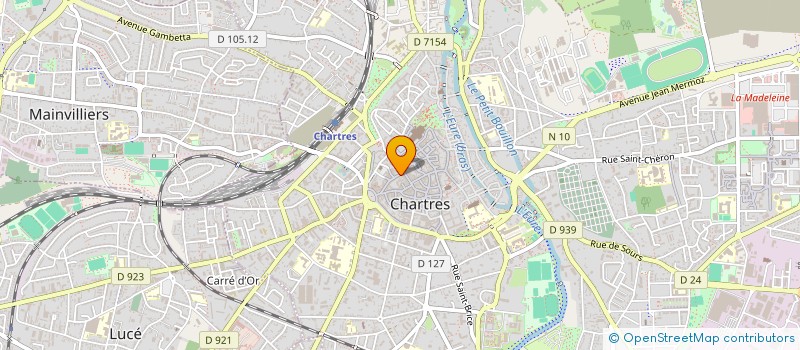 localisation de l'entreprise BRULERIE CHARTRAINE à CHARTRES