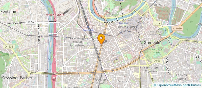 localisation de l'entreprise BRULERIE DES ALPES à GRENOBLE