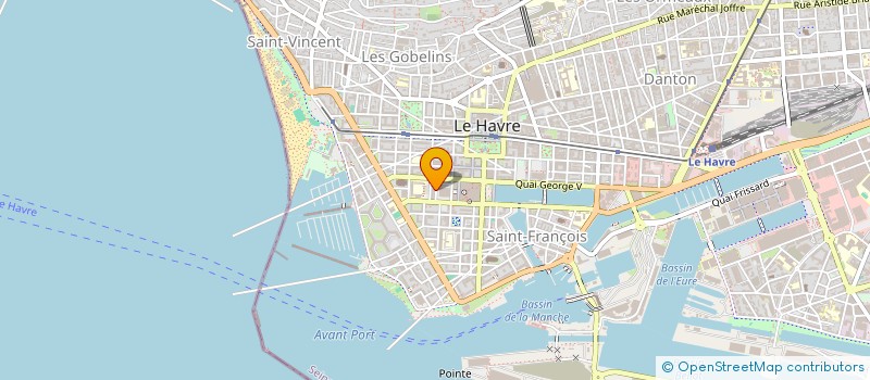 localisation de l'entreprise BRULERIE DUCHOSSOY à LE HAVRE