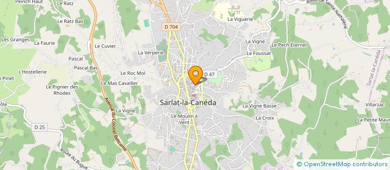 localisation de l'entreprise BRULERIE SARLADAISE à SARLAT-LA-CANEDA