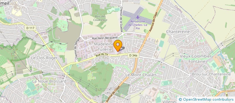 localisation de l'entreprise BRULEUR AEM à CHELLES