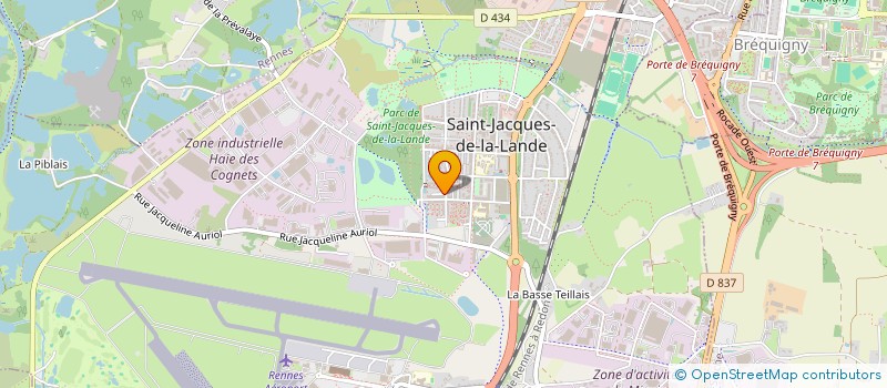 localisation de l'entreprise BRULEURS DE PLANCHES  SAINT-JACQUES-DE-LA-LANDE