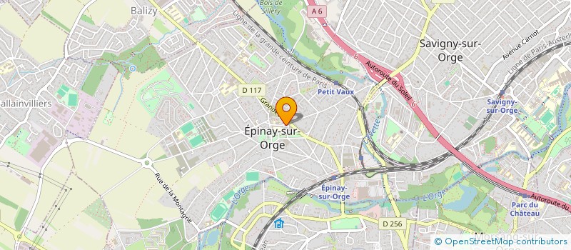 localisation de l'entreprise BRULIEN  EPINAY-SUR-ORGE