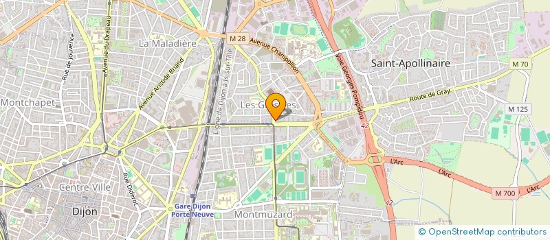 localisation de l'entreprise BRULOGE à DIJON