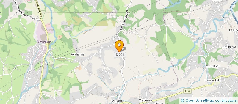 localisation de l'entreprise BRUMA  URRUGNE