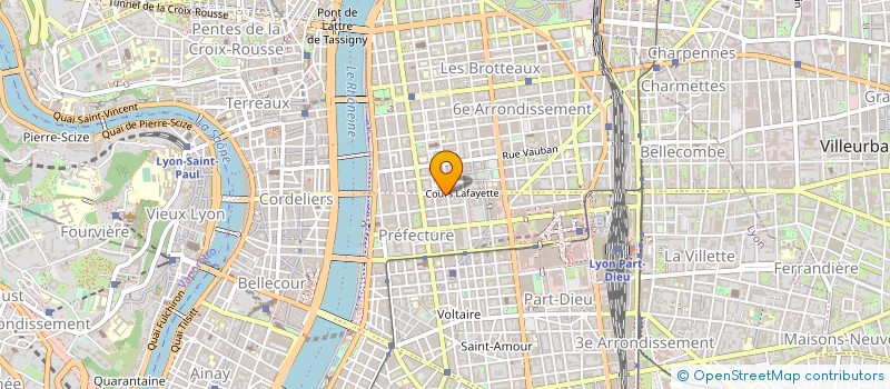 localisation de l'entreprise BRUMAIR à LYON