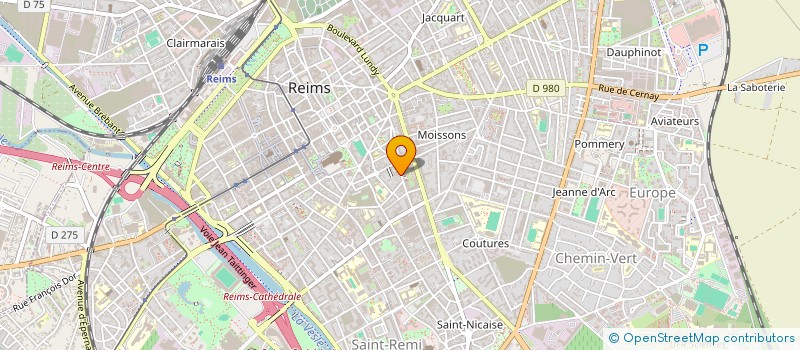 localisation de l'entreprise BRUMAIRE & VENDEMIAIRE  REIMS