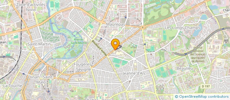 localisation de l'entreprise BRUMAR  RENNES