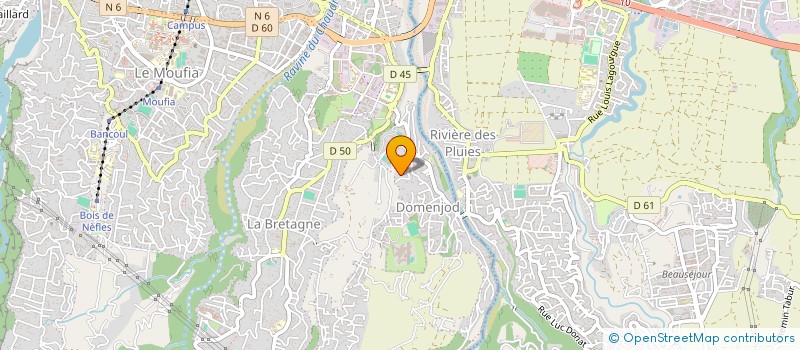 localisation de l'entreprise BRUME à SAINT-DENIS