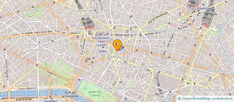 localisation de l'entreprise BRUME  PARIS