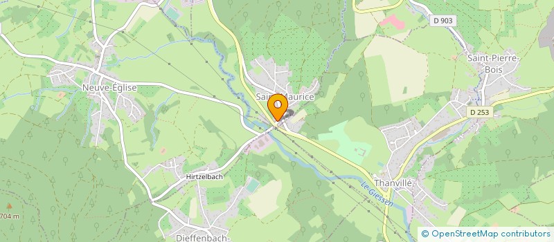 localisation de l'entreprise BRUME DE LUNE à SAINT-MAURICE