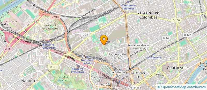 localisation de l'entreprise BRUMEJ à COURBEVOIE