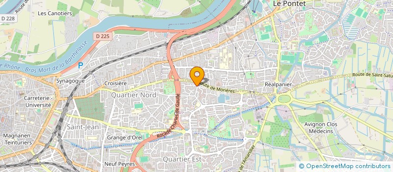 localisation de l'entreprise BRUMELMAX  AVIGNON