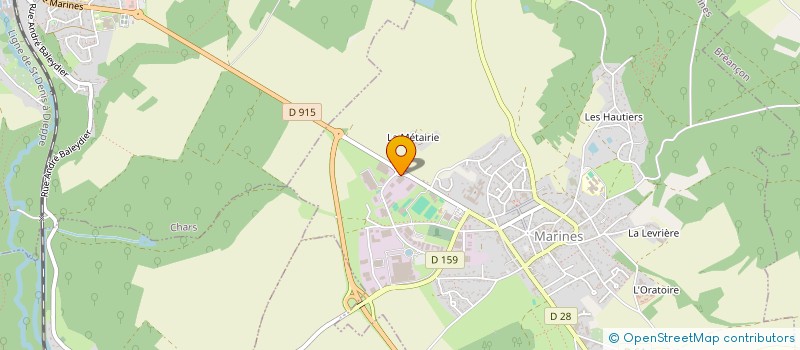 localisation de l'entreprise BRUMENT - STARFLOW SA à MARINES