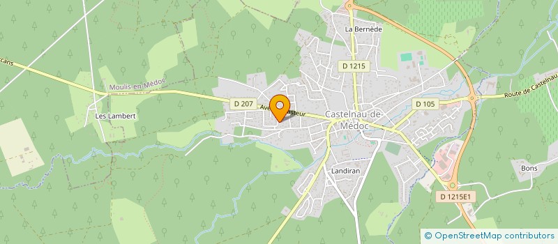 localisation de l'entreprise BRUMISE FRANCE à CASTELNAU-DE-MEDOC