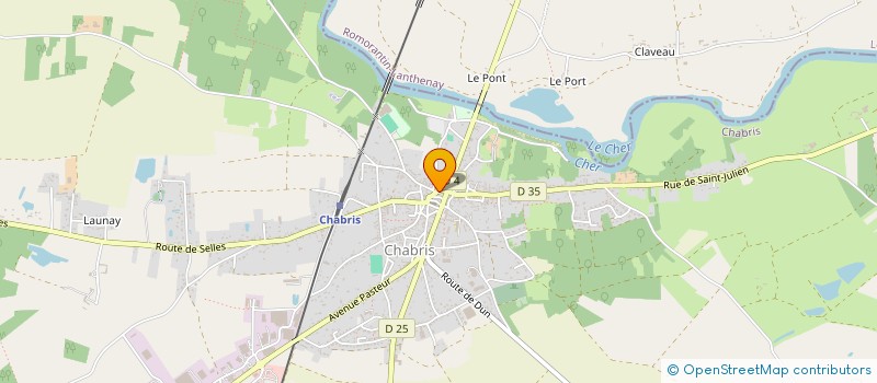 localisation de l'entreprise BRUN'AUTO-ECOLE à CHABRIS