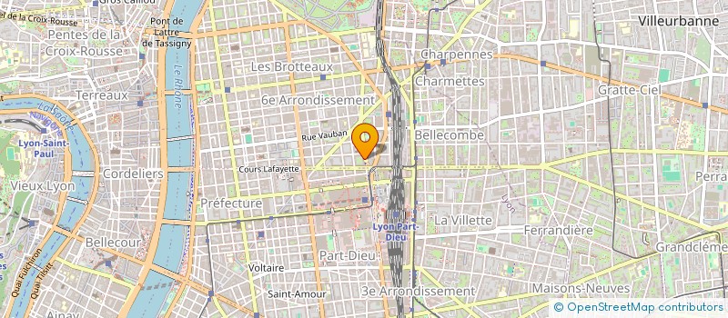 localisation de l'entreprise BRUN BONNIER  LYON