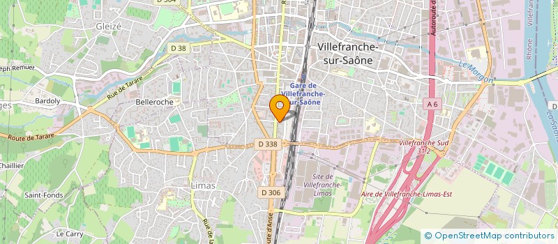 localisation de l'entreprise BRUN CLAIR DEVELOPPEMENT  CHIROUBLES