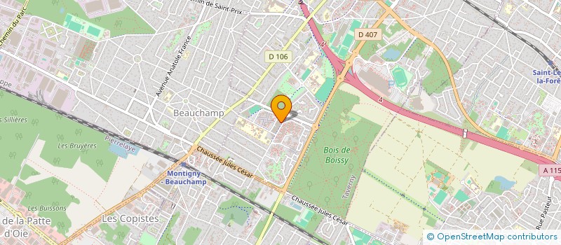 localisation de l'entreprise BRUN DEBONNE FORNI  TAVERNY