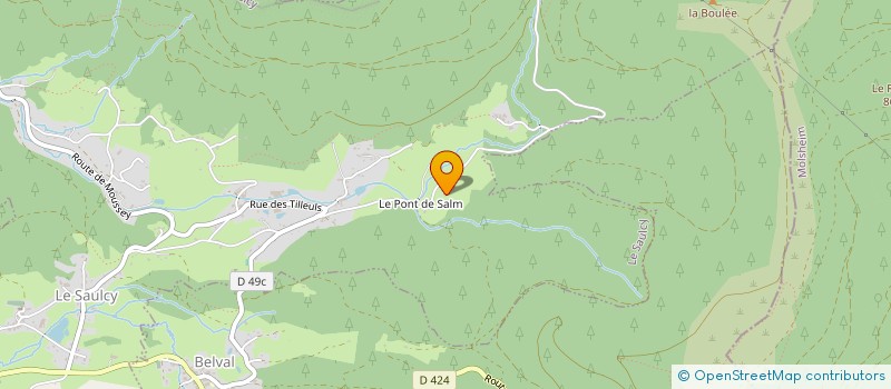 localisation de l'entreprise BRUN DMJ  SENONES